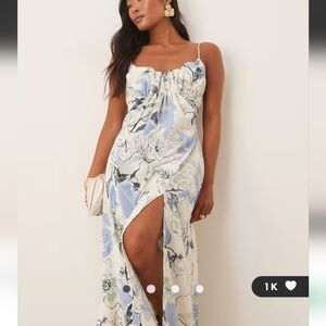 ASOS floral Midi Dress